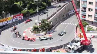 Start of 2015 Monaco GP
