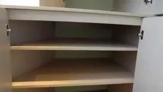 Угловой шкаф на лоджии
