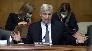 Sen. Whitehouse on Offshore Wind, Carbon Capture, and the International Oil Cartel in an EPW Hearing
