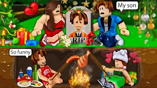 ROBLOX Brookhaven 🏡RP - FUNNY MOMENTS: Poor Peter And Challenge Happiness In Christmas All Episodes