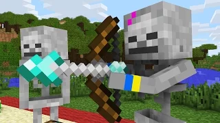 Monster School: Valentine's Day Presents -- Cubic Minecraft Animation