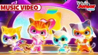 SuperKitties Official Theme Song 🐱🎶 | Music Video | Season 2 | @disneyjunior