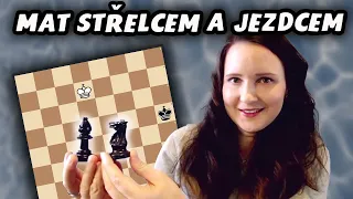 Matový postup pro střelce a jezdce