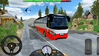 Bus simulator 2023 Update 🚍 - CNG Bus Driving In European poor City Offroad 😱 - Crazy Bus