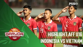 HIGHLIGHT AFF U16 2022 : INDONESIA VS VIETNAM | GARUDA TODAY