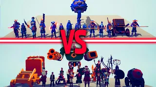 HOLIDAY TEAM vs DYNASTY | TABS - Totally Accurate Battle Simulator