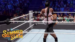 Summerslam 2022 Raw Women’s Title Match — Bianca Belair vs Becky Lynch | WWE 2k22 Full Match