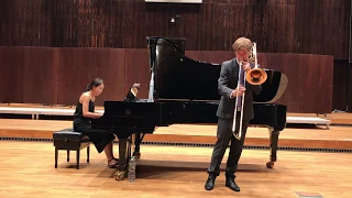 Giovanni Battista Pergolesi - Sinfonia for Trombone and Piano | Kris Garfitt - Trombone