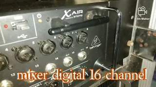 Mixer Digital X-Air/power Amplyfier P7000s/ D8200.