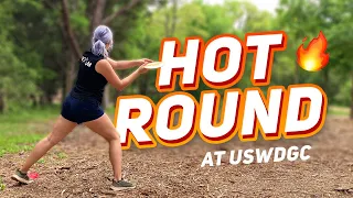 I Shot A HOT ROUND at USWDGC! - Disc Golf Major