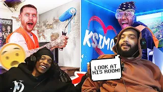 DESTRUCTIVE BUT WHOLESOME TURNOUT 💀😂 | REACTING TO SIDEMEN EXTREME HOME MAKEOVER