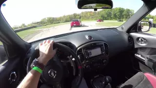 2015 Nissan Juke Nismo RS - POV Lead/Follow Laps at Autobahn Country Club