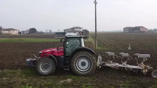 Massey Ferguson + aratro Ermo trivomere