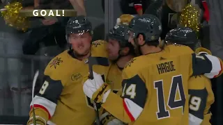 Paul Cotter's 2 on 1 goal gives Golden Knights the lead - 10/13/2022