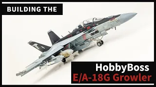 1/48 HobbyBoss EA-18G Growler Model Build
