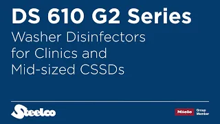 DS 610 G2 Series | Washer Disinfector | Steelco Group