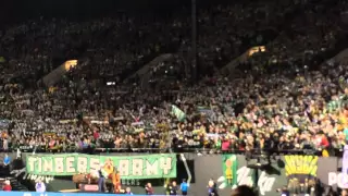 Timbers army. I can't help falling in love with you.