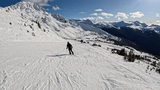 Whistler Blackcomb skiing Panorama