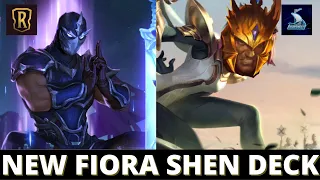 New Fiora Shen without Fiora Patch 2.5 (Jarvan IV Shen) Legends of Runeterra