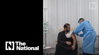 Mohammed bin Salman receives first shot of Covid vaccine