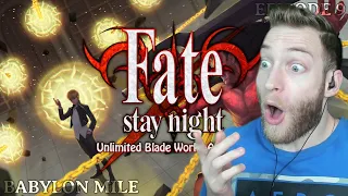 GILGAMESH IS MY FAVORITE!!! Reacting to "Fate/Stay Night UBW Abridged - Ep.9 Babylon Mile"