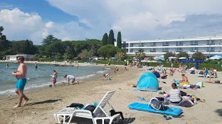 Borik Beach in Zadar, Croatia in 4k - Is it worth traveling for?