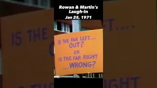 Far Left and Far Right | Rowan & Martin's Laugh-In