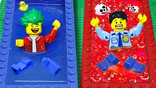 Не выбери неправильный бассейн - Побег из тюрьмы Лего