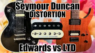 Seymour Duncan Distortion: Edwards vs LTD