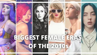 Top 5 Biggest Female Albums of Each Year (2010 – 2019)