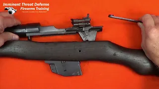 Canadian Service Rifle of 1913, the Ross MkIII* disassembly