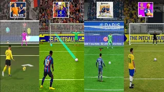 DLS 23 vs eFOOTBALL 2023 MOBILE vs FIFA 23 PC vs eFOOTBALL 2023  - Realistic Penalty