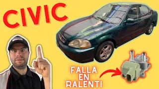 👨🏻‍🔧🚨FALLA EN RALENTÍ O MÍNIMA de mi HONDA CIVIC SEXTA GENERACIÓN