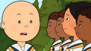 Caillou va au Camp | Les Nouvelles Aventures de Caillou