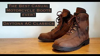 The Best Casual Motorcycle Boots Ever? | Daytona AC Classic First Look