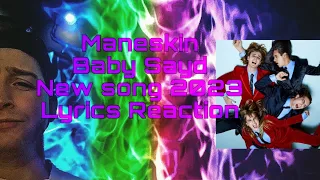 Måneskin - BABY SAID (Reaction New Song Lyrics 2023 )