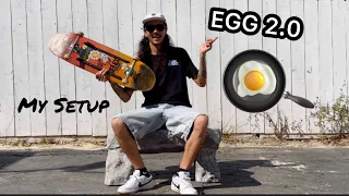 9.25in “EGG” Shape Skateboard Setup