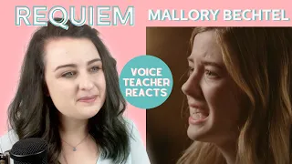 Requiem Mallory Bechtel Dear Evan Hansen | Voice Teacher Reacts