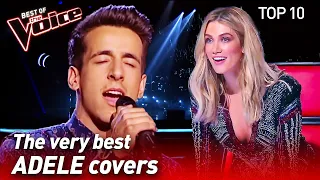 TOP 10 | INCREDIBLE ADELE Covers in The Voice