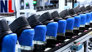 Amazing Shoes Manufacturing Process with Modern Machines and Skilful Workers