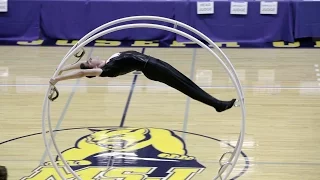 World Championships in Gymwheel 2016 Olivier Bastnick straight line final 4ht Place