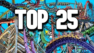 Top 25 Roller Coasters in the World (2022)