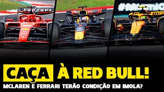 FERRARI E MCLAREN ESTÃO PRONTAS PARA DISPUTAR CONTRA A RED BULL EM IMOLA? FÓRMULA 1 | GP EM CASA+