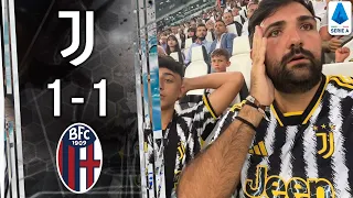 DELUSIONE! JUVENTUS 1-1 BOLOGNA / REACTION DALLO STADIUM