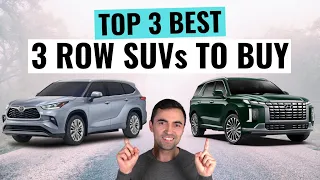 BEST 3 Row SUVs You Can Buy In 2022-2023 | Best Value AND Most Reliable Midsize SUVs