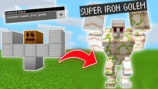 How to summon super iron golem 2021