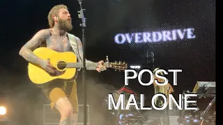 Post Malone - Overdrive live in Houston, TX 8/8/2023