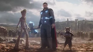 Avengers Infinity War Ita - Thor arriva in Wakanda