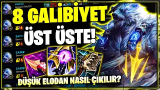 ELMAS ELODA 10 MAÇ VOLİBEAR OYNADIM 🐻⚡(8 GALİBİYET)