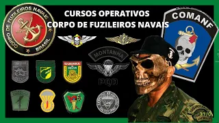 CURSOS OPERATIVOS DO CORPO DE FUZILEIROS NAVAIS!